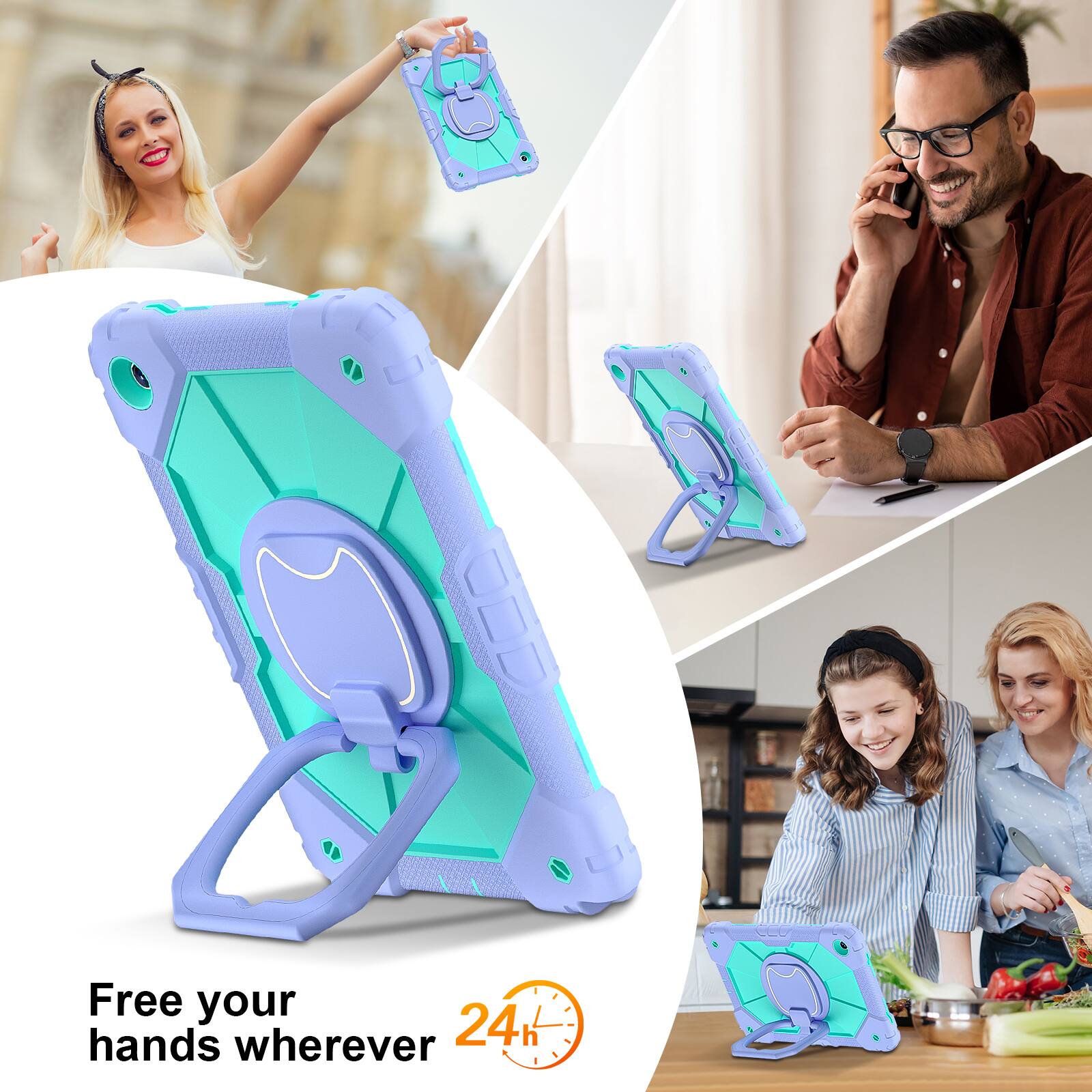 Free your hands wherever 24h