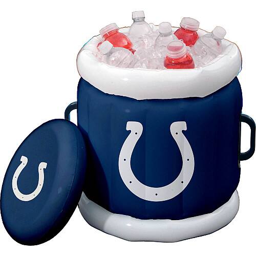 Northwest - Indianapolis Indy Colts Team Logo Inflatable Cooler with Two Carry Handles and Removable Lid - Multi
