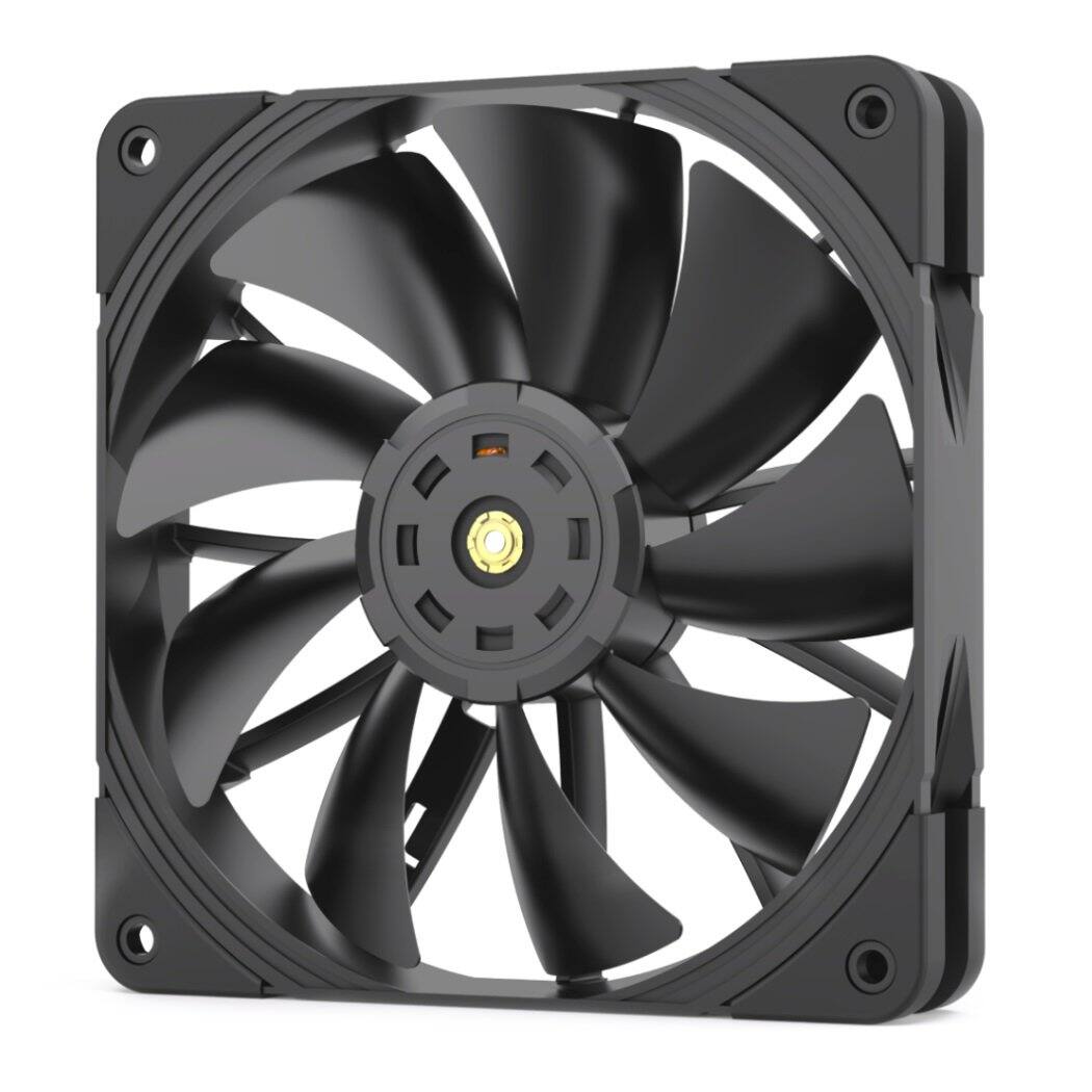 Left. PCCOOLER - P120 PRO B High Air Pressure and Large airlow Fan - Black.