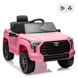 GARVEE - Licensed Toyota Tundra 12V Kids Electric Truck | Parent Remote Control, 3 Speeds, Spring Suspension & LED Headlights