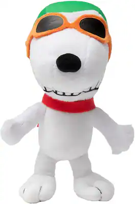 JINX - The Snoopy Show 7.5 Inch Plush | Flying Ace Snoopy - White