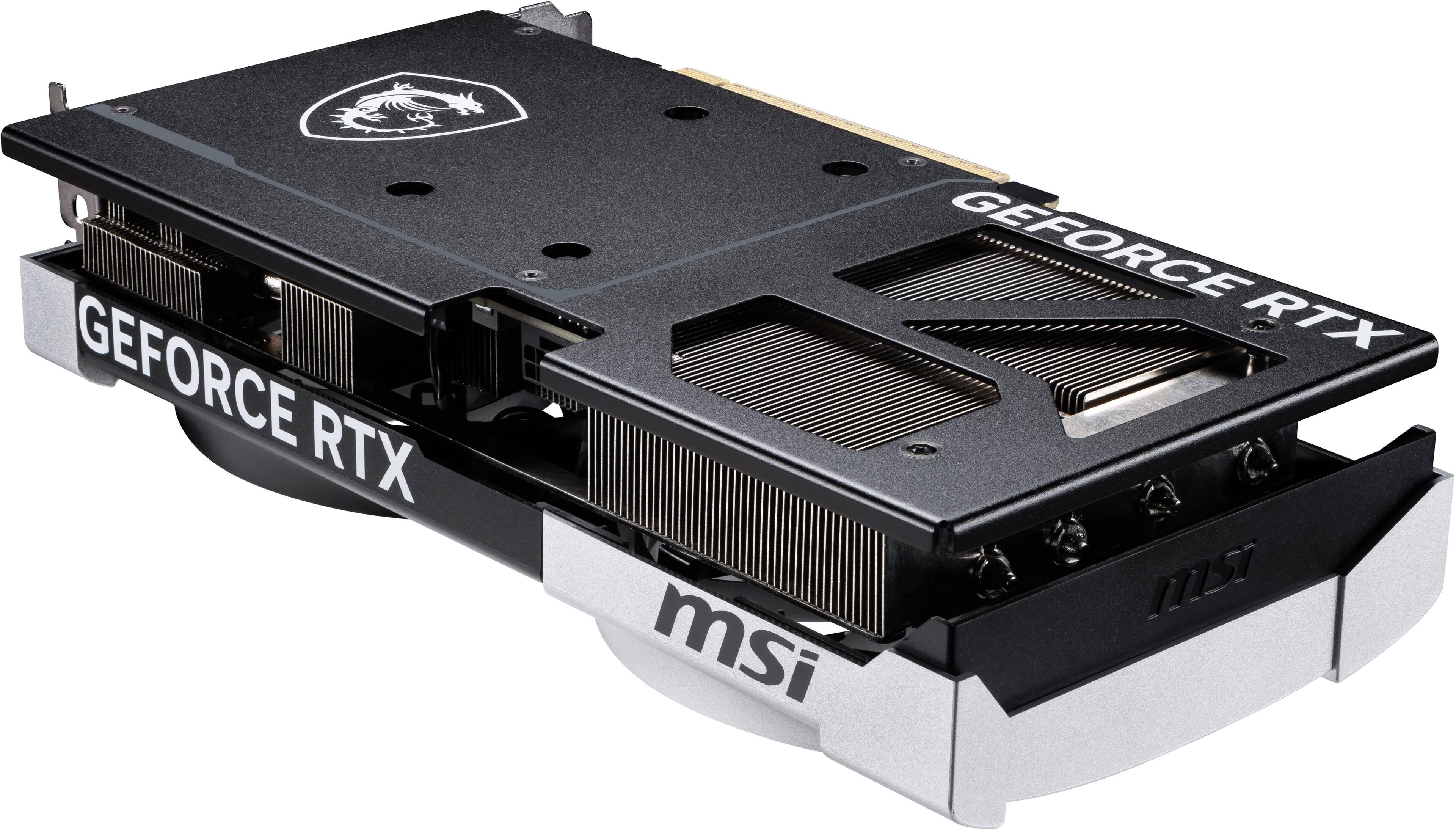 The text on the image reads "GeForce RTX 71 d3 msi."