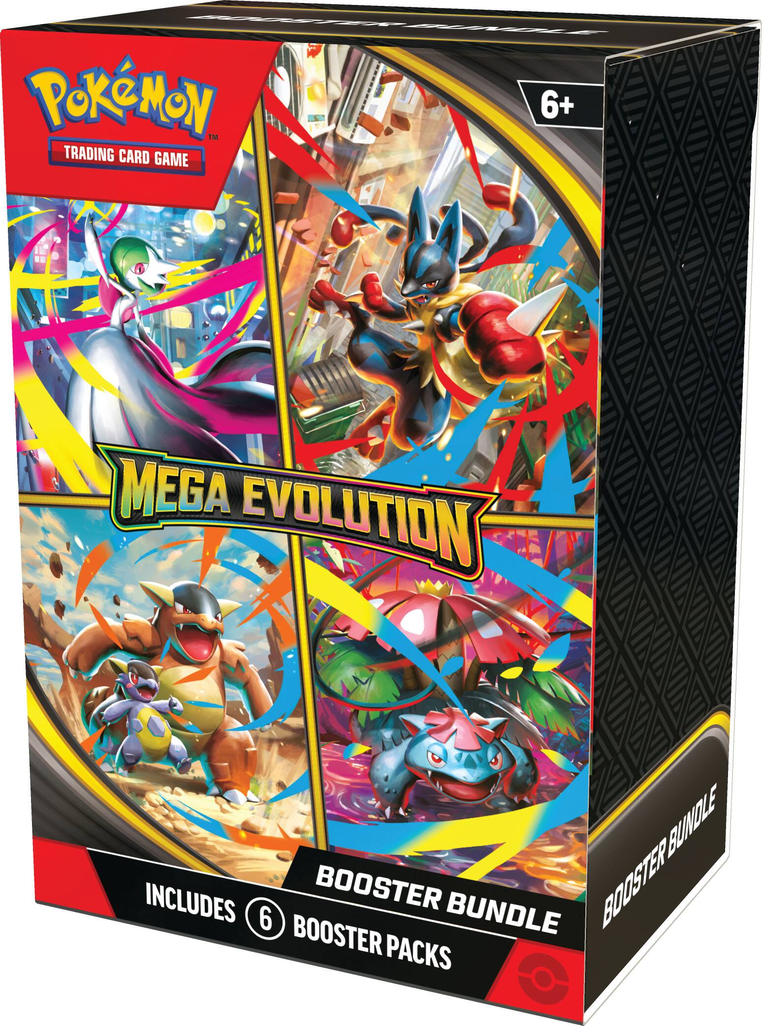 Pokémon™ Trading Card Game 6+ Mega Evolution Bundle Includes 6 Booster Packs