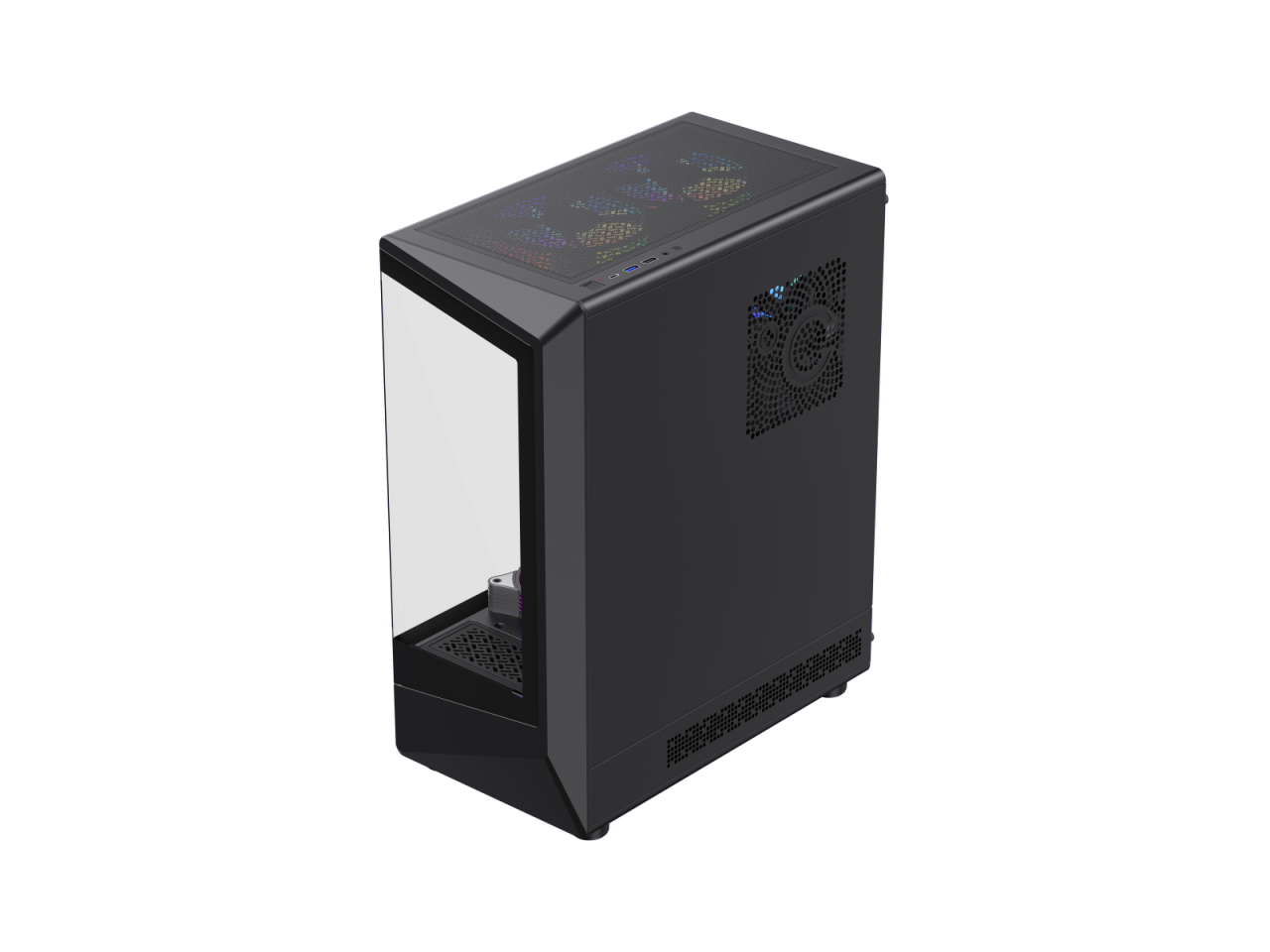 Alt View 10. GAMEMAX - GAMEMAX Vista COC AB Black ATX Mid Tower Case (Computer Cases - ATX Form) - Black.