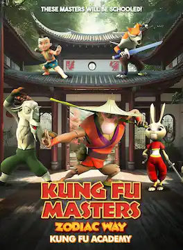 Kung Fu Masters Zodiac Way: Kung Fu Academy - DVD