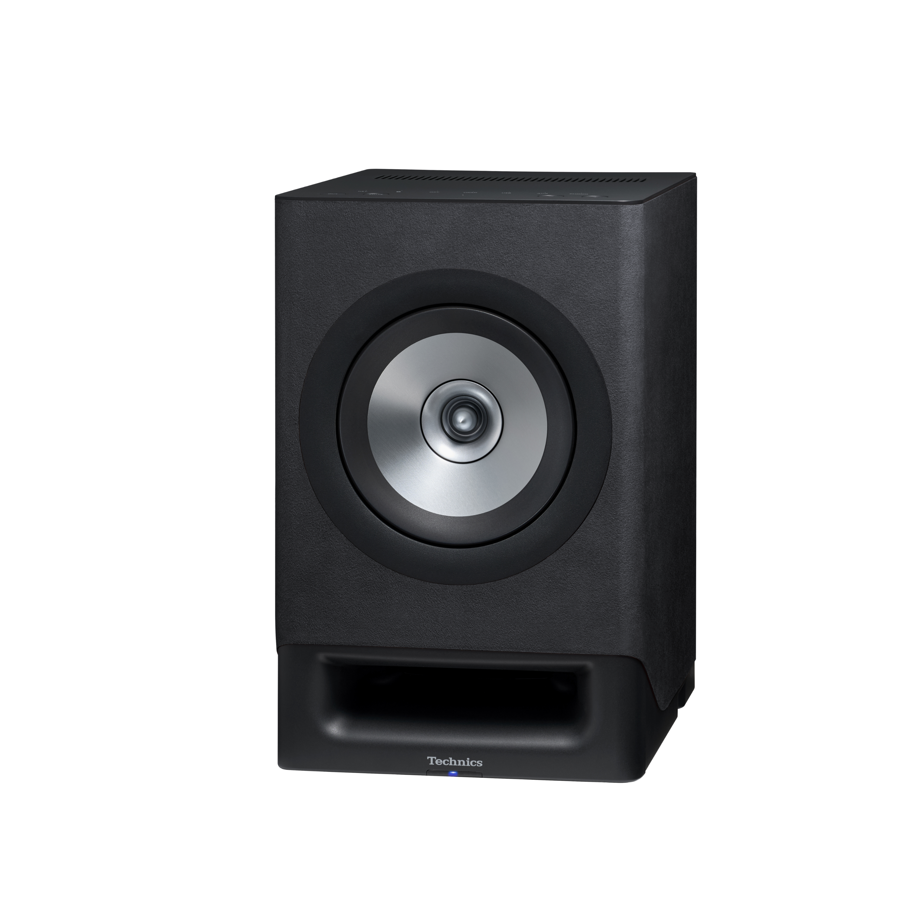 Alt View 1. Technics - Premium Class Hi-Res 200W Wireless Bookshelf Networking Speakers - Charcoal Black.