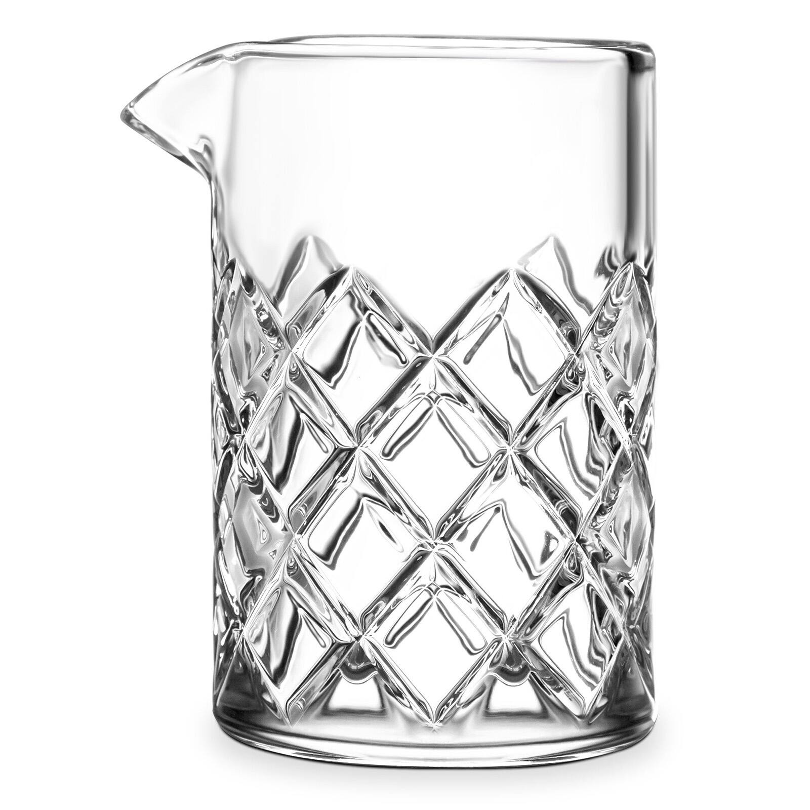 Alt View 5. Final Touch - Yarai Mixing Pitcher with Hawthorne Strainer - Clear.