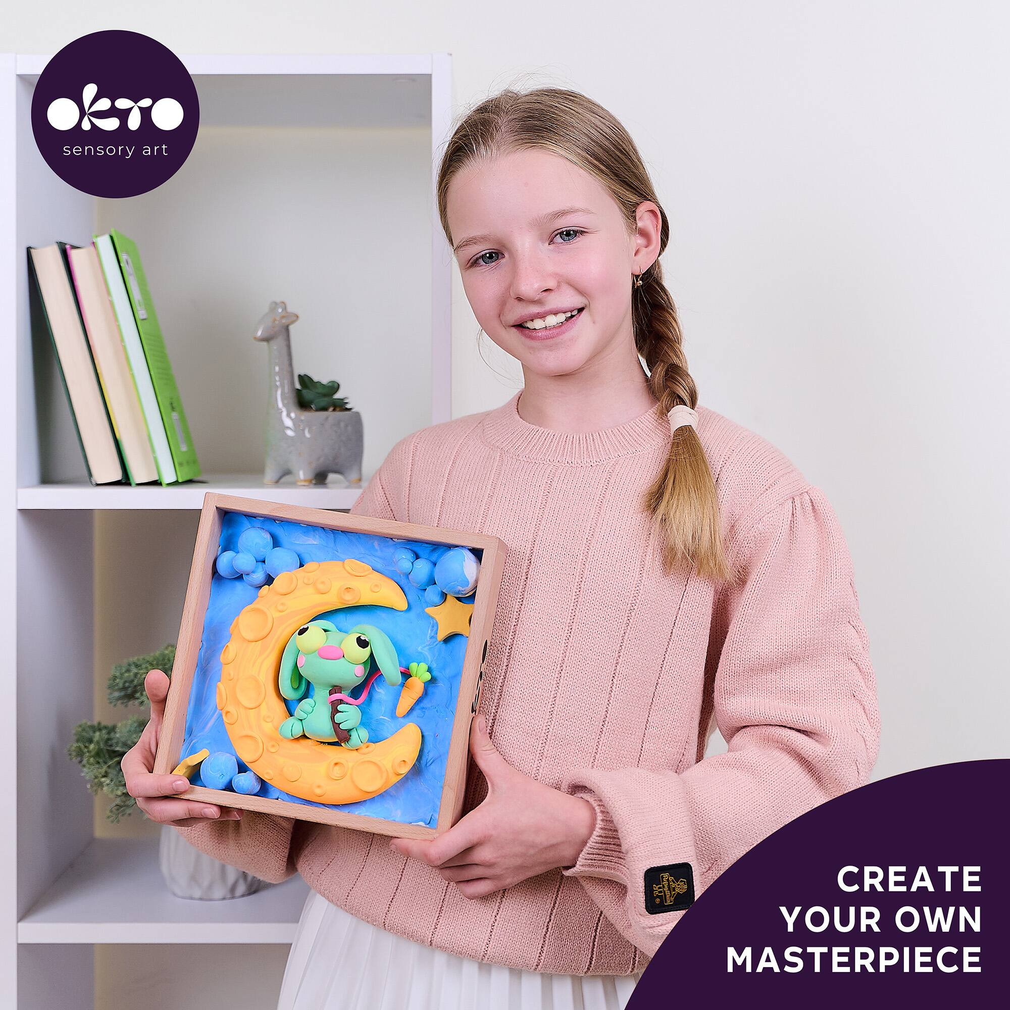 okro sensory art  
CREATE YOUR OWN MASTERPIECE