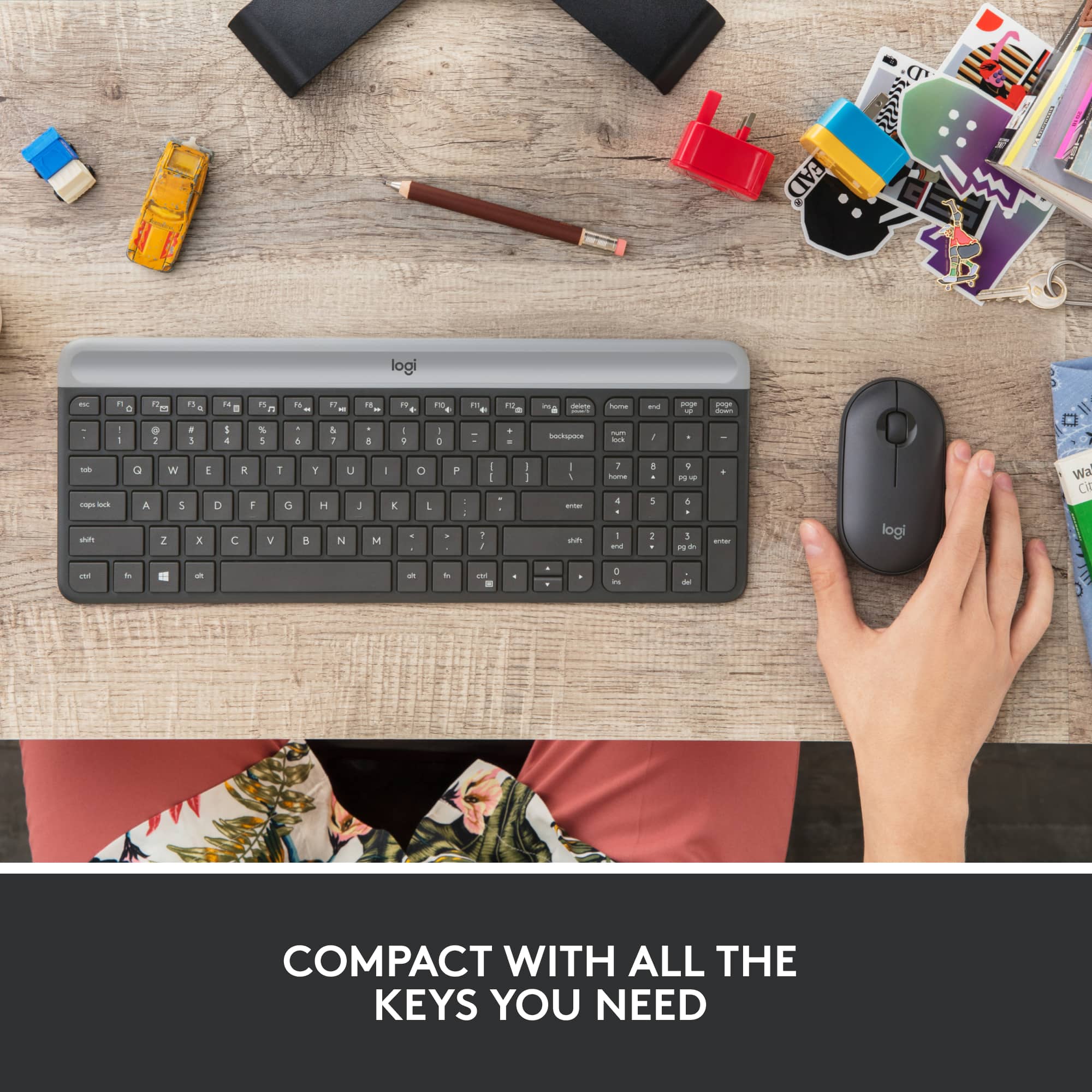 Compact with all the keys you need.
