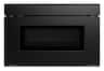 Sharp - 24 In 1.2 CuFt Built-In Smart Microwave Drawer Oven with Sensor Cooking and Easy Wave Open - Black