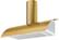 Angle Zoom. Zephyr - 48 inches - Externally Vented - Shell Range Hood - Gold.