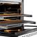 Alt View 11. ZLINE - 36 in. Wide 6 Burner Autograph Paramount Gas Range with DuoPro Burners w/ White Door & Black Accents (PSGRZ-WM-36-MB) - Stainless Steel with White Matte Door.