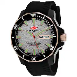 SeaPro - Men's Scuba Dragon Diver Limited Edition 1000 Meters Dial Watch - SP8321 - Silver