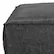 Alt View 12. Simpli Home - Brody Large Square Coffee Table Pouf - Distressed Black.
