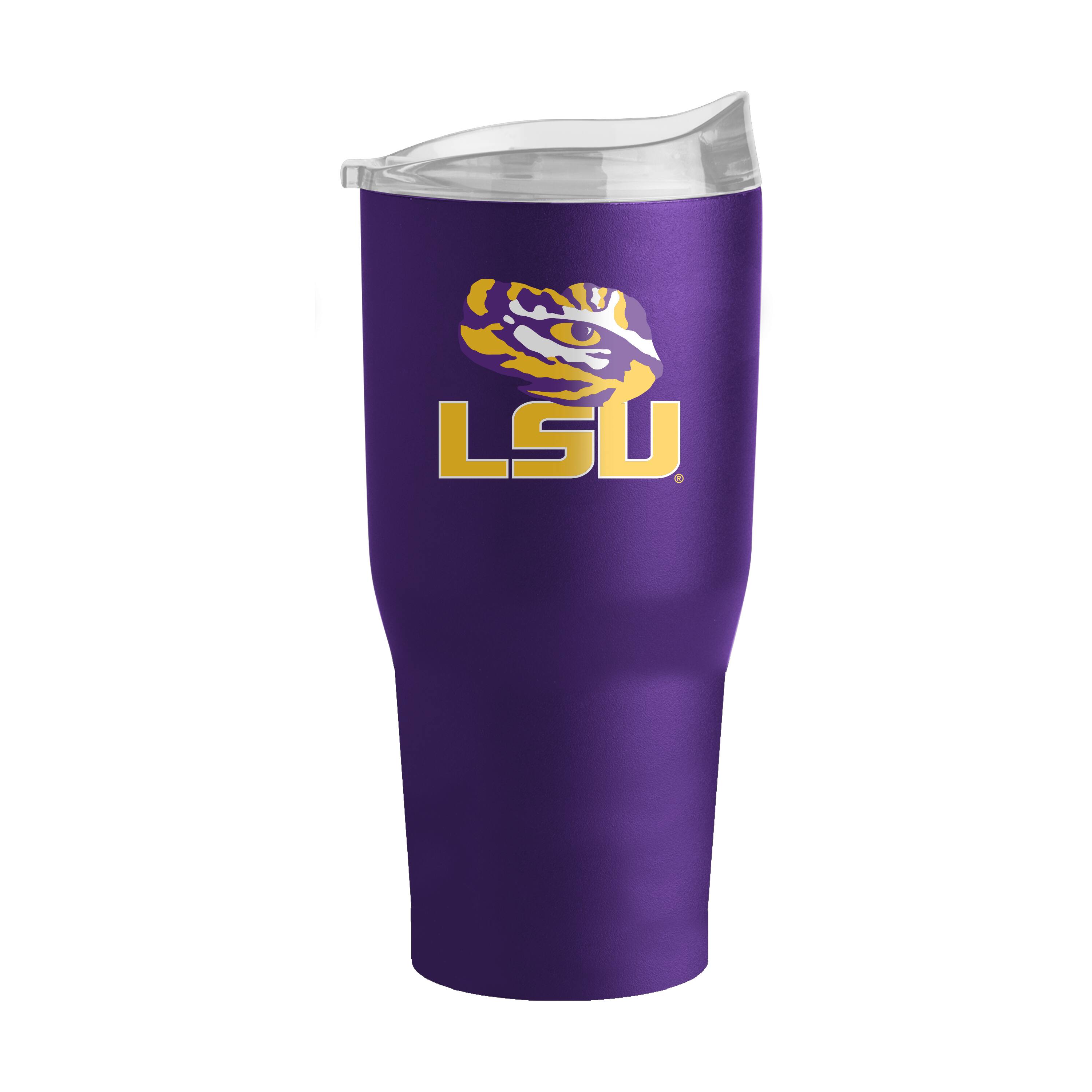 Alt View 1. Logo Brands - LSU Tigers 30oz. Flipside Powder Coat Tumbler - Multicolor.