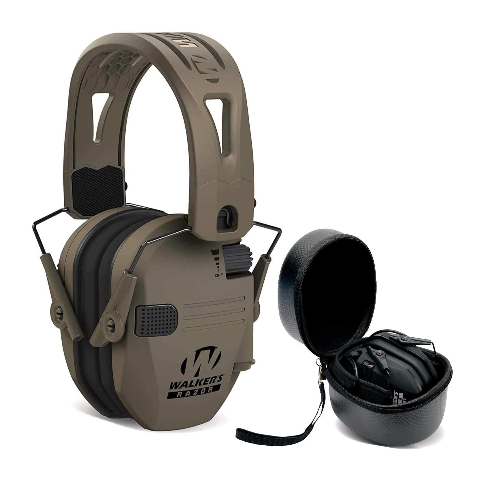 Walkers - Razor Tacti-Grip with FDE Rubber Headband (Flat Dark Earth) - Not Available price history on PriceWatchPro