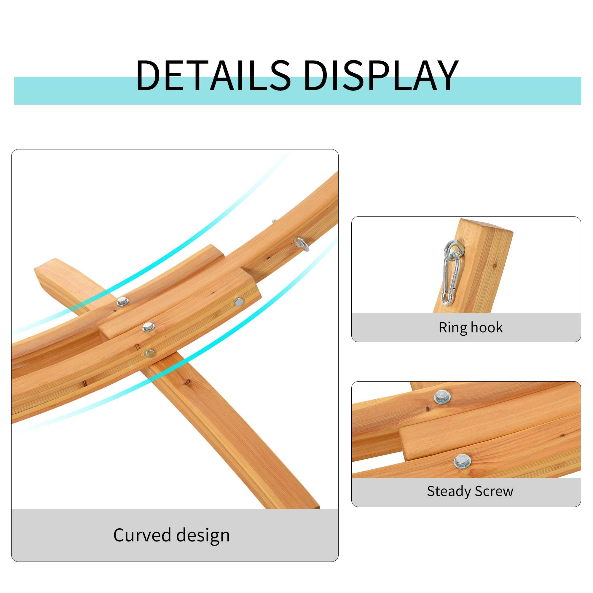 DETAILS DISPLAY

Curved design
Ring hook
Steady Screw