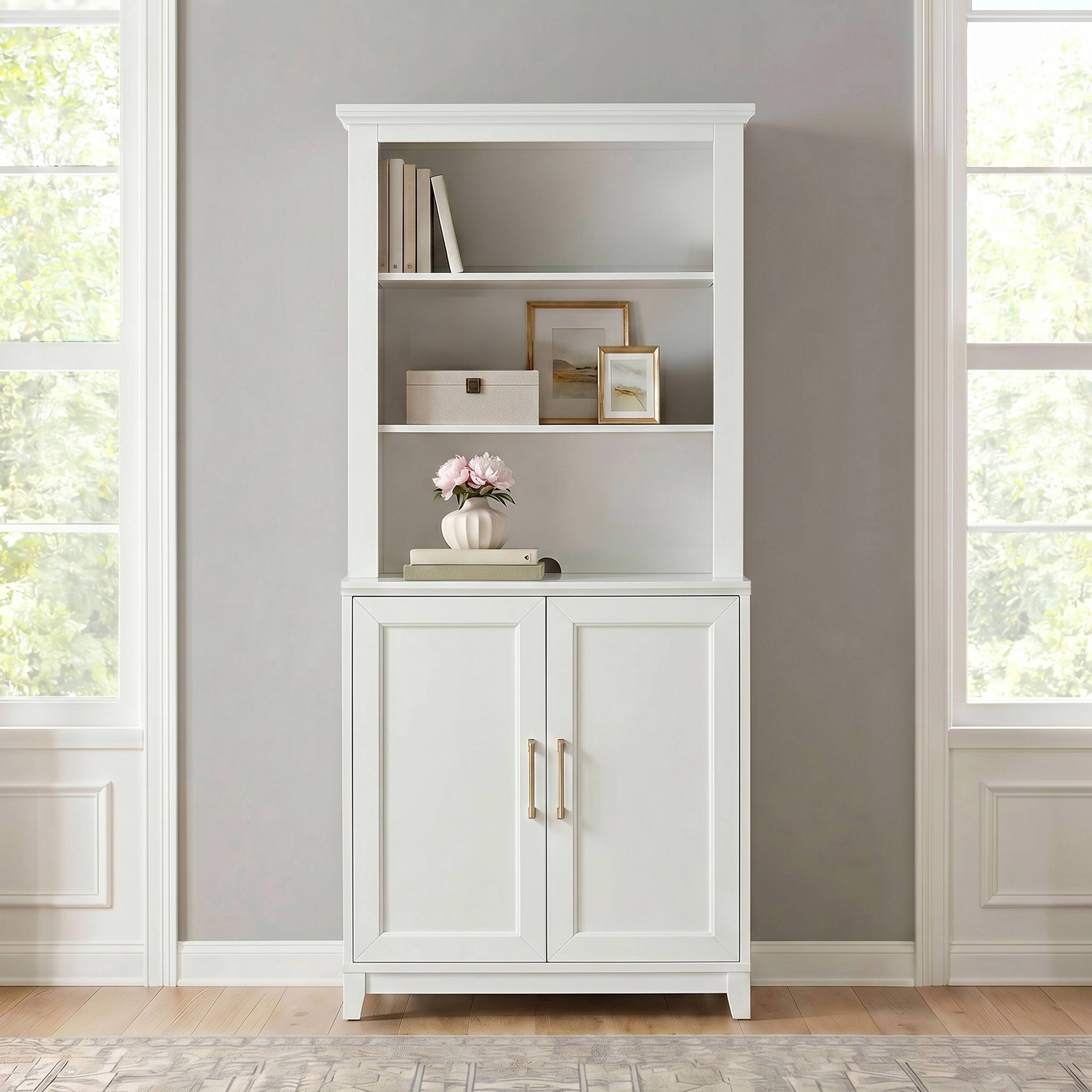 White Frame/Gold Hardware