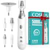 COSLUS
Everyone Enjoy
5000 RPM Professional +
5X Removal Efficiency
CX43 Electric Nail Drill
Elektrischer Nagelbohrer
Strong
Fast
Medium
Adult
Baby
Charge