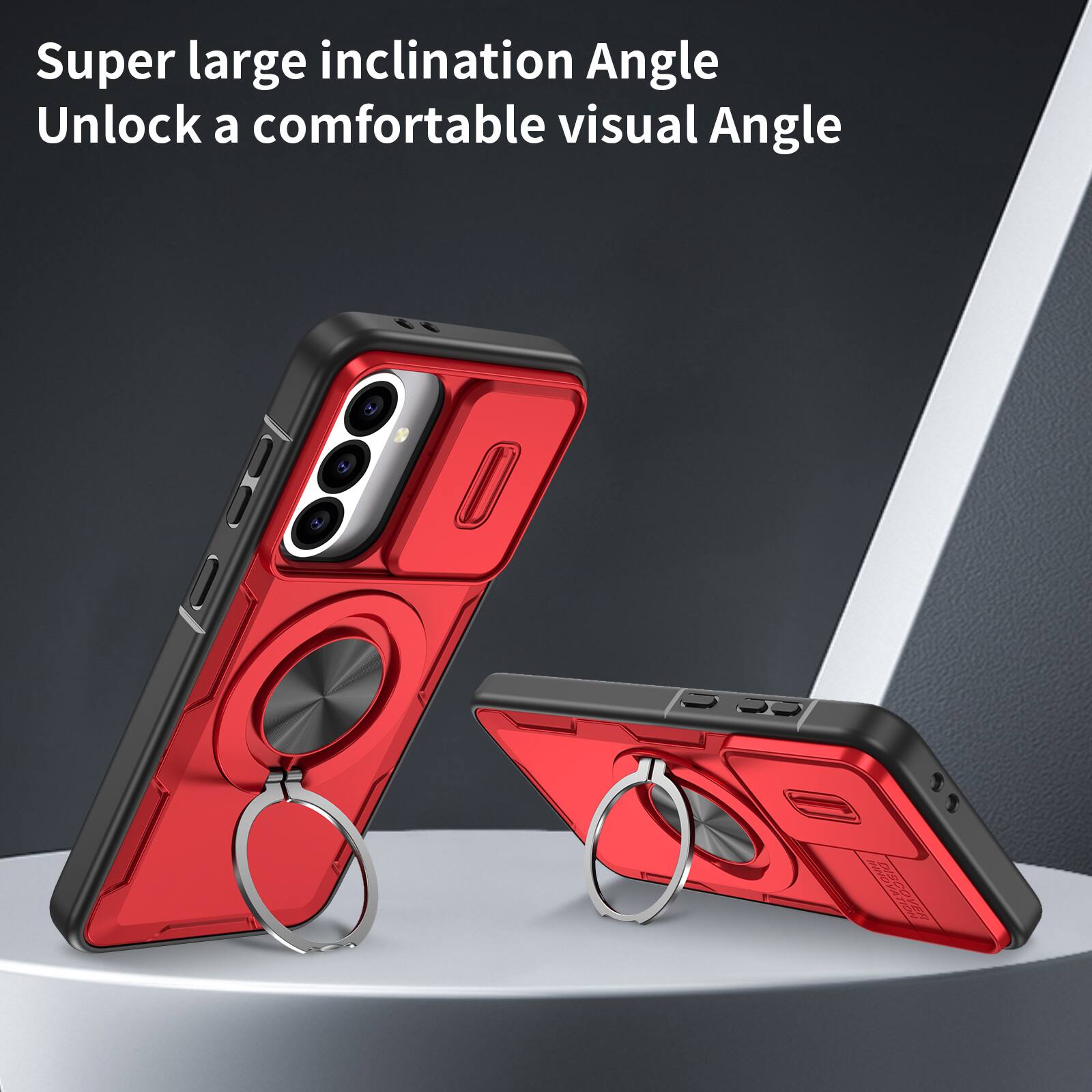 Super large inclination Angle  
Unlock a comfortable visual Angle