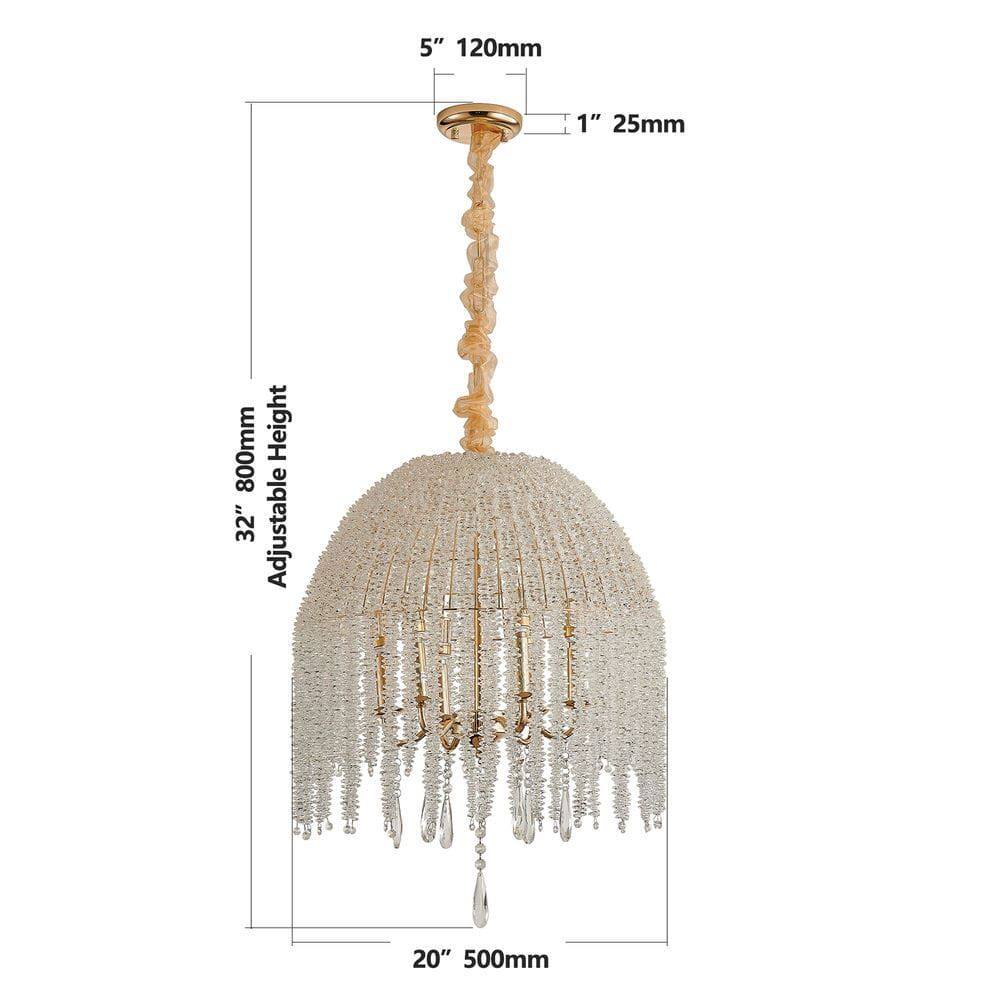 5" 120mm  
1" 25mm  
32" Adjustable Height 800mm  
20" 500mm