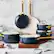 Alt View 14. GreenPan - Reserve Ceramic Nonstick 10-Piece Cookware Set - Twilight.