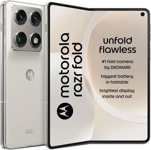 Motorola Razr fold 512GB Unlocked Android Smartphone PANTONE Lily