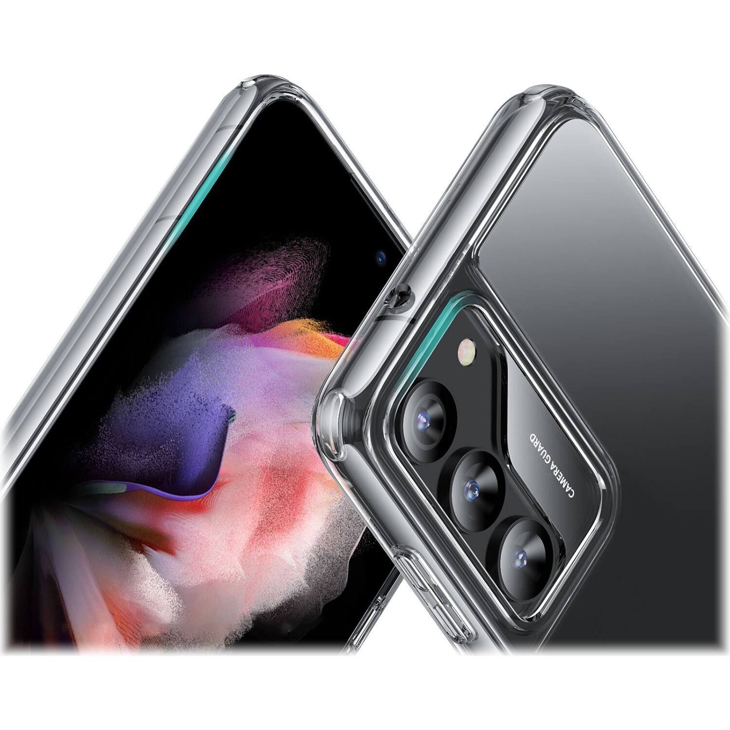 Alt View 16. SaharaCase - AirShield Boost Kickstand Series Case for Samsung Galaxy S23 - Clear.