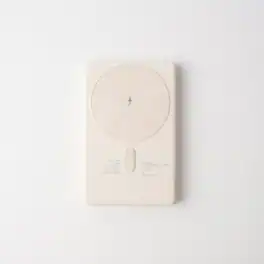 Posh Tech - Slim Magnetic Power Bank - Cream