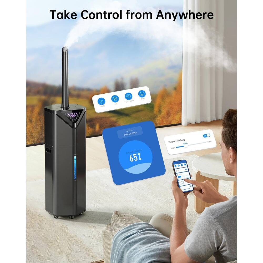 Take Control from Anywhere

Target Humidity 65%