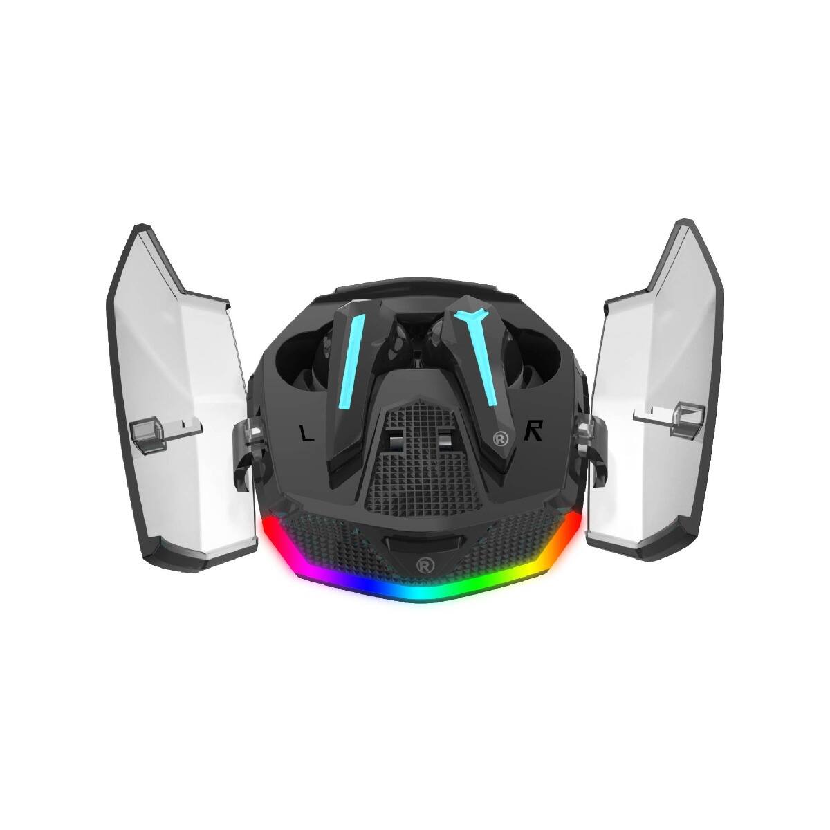 Angle. RadioShack - Wireless Gaming Earbuds with Noise Cancelation 3304450.