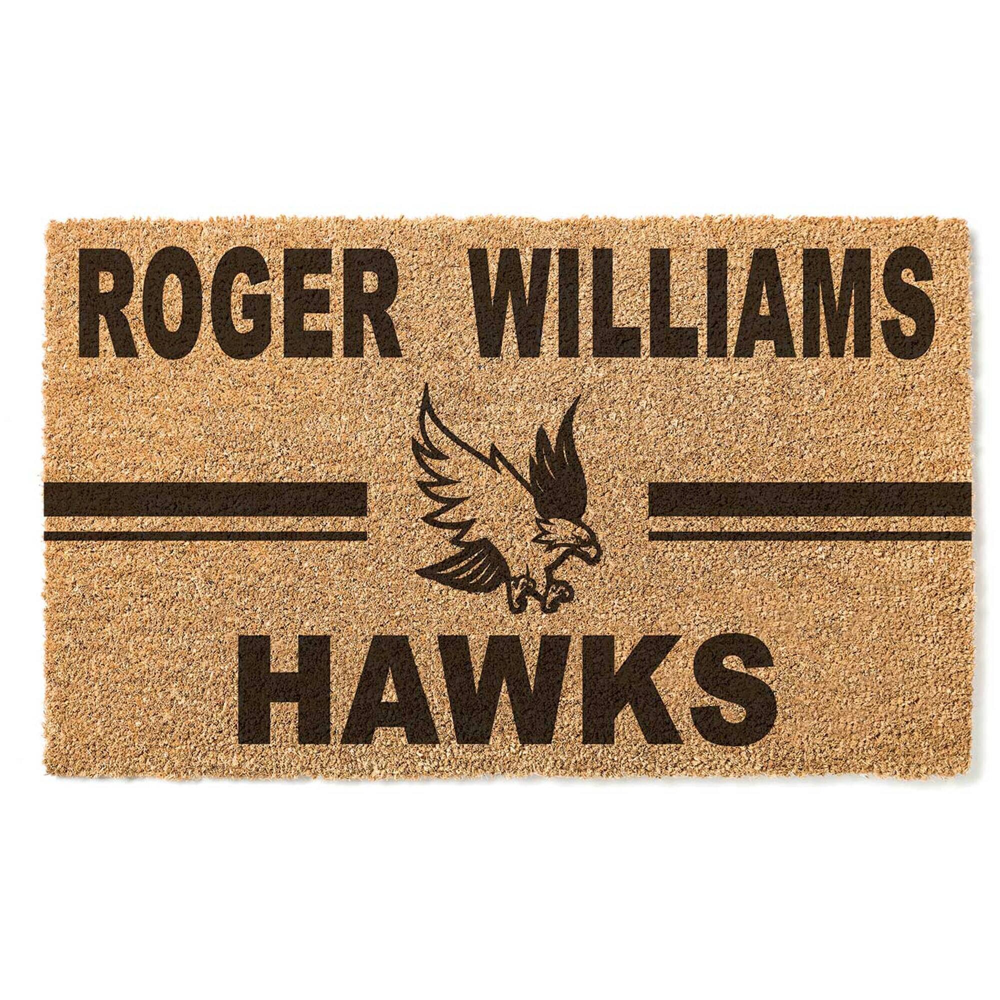 RWU Hawks 18" x 30" Team Logo Doormat