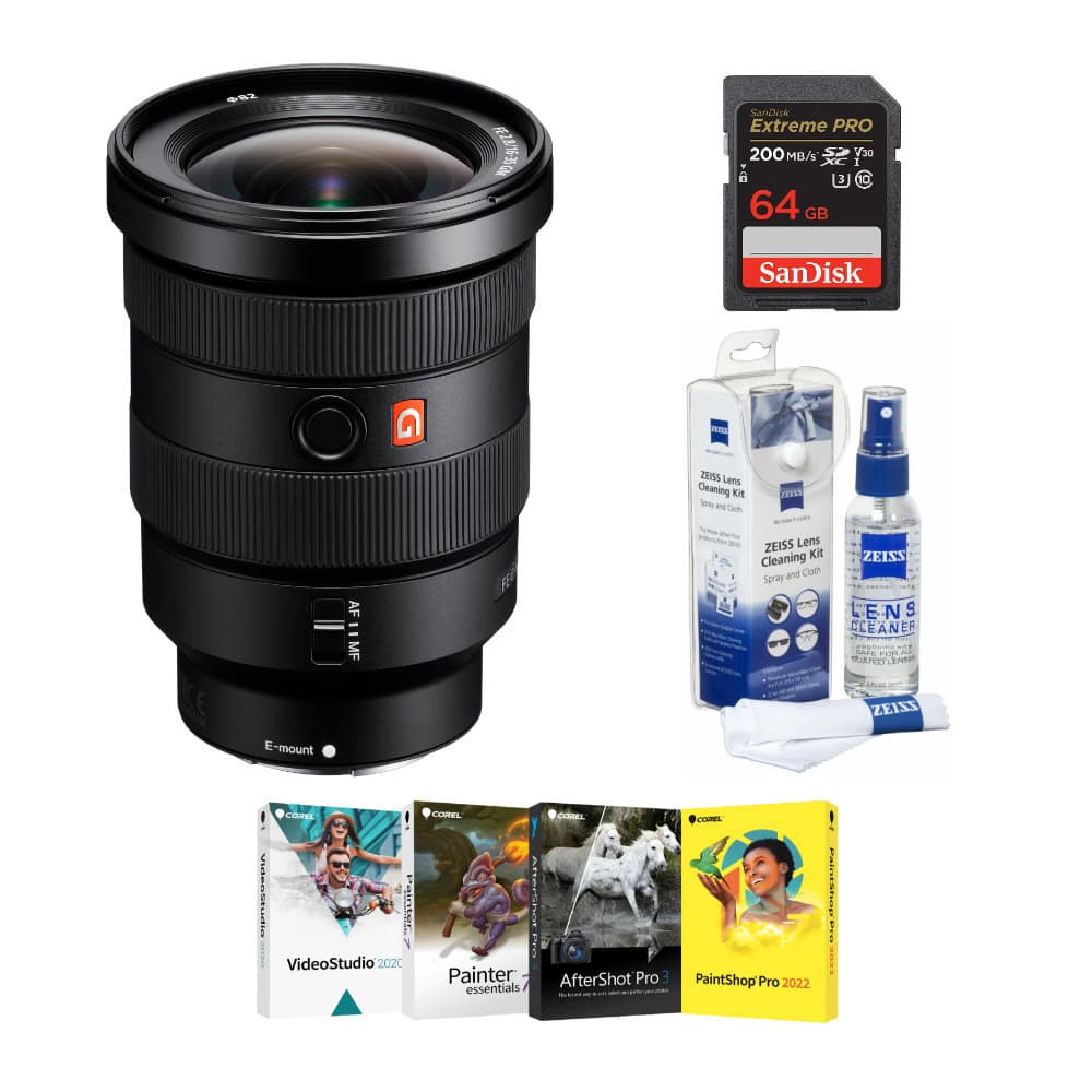 Sony Alpha FE 16 35mm f/2.8 GM Wide Angle Zoom Lens with