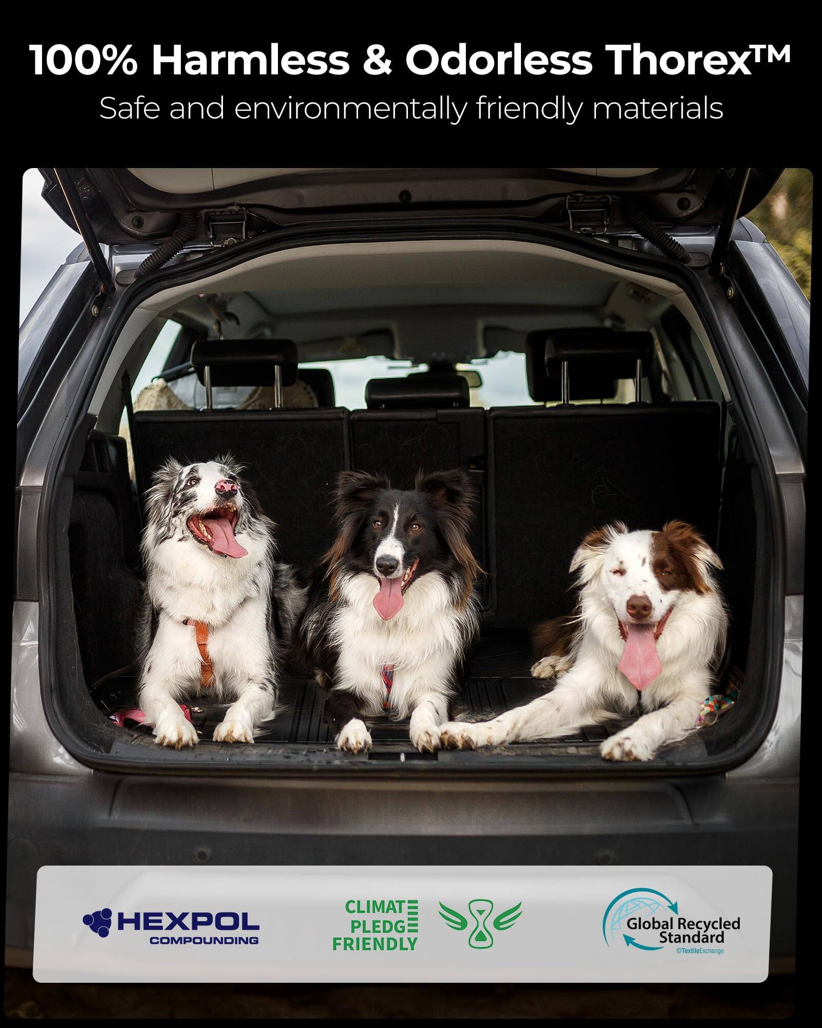 100% Harmless & Odorless Thorex™  
Safe and environmentally friendly materials  

HEXPOL COMPOUNDING  
CLIMATE PLEDGE FRIENDLY  
Global Recycled Standard  
Textile Exchange