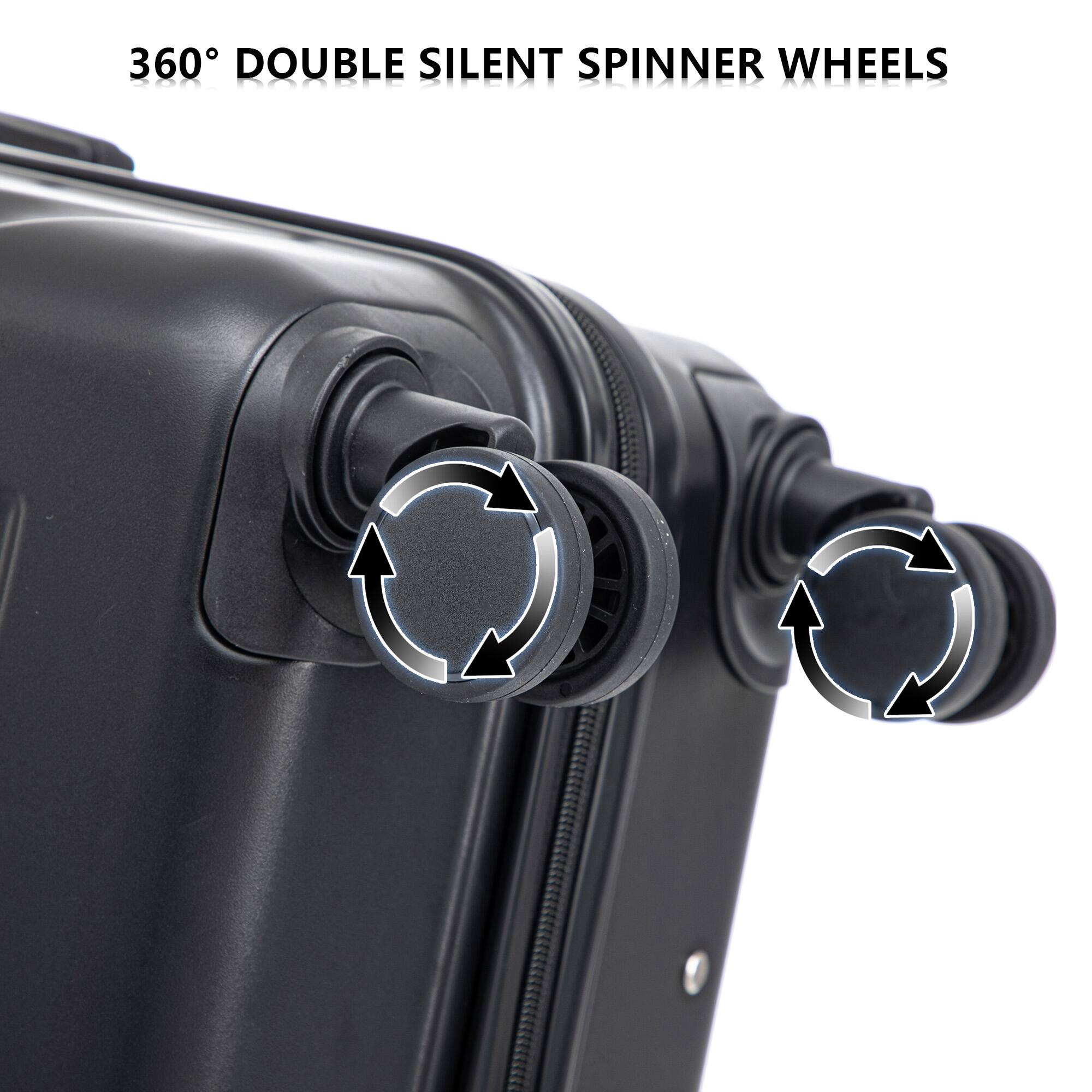 360° DOUBLE SILENT SPINNER WHEELS