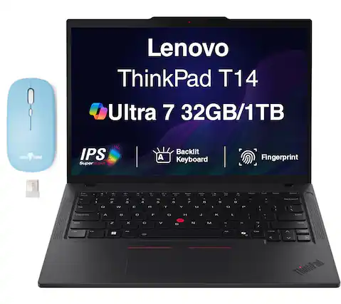 Lenovo ThinkPad T14 Ultra 7 32GB/1TB DOCK TORM IPS SuperCLEAR A Backlit Keyboard r L Fingerprint