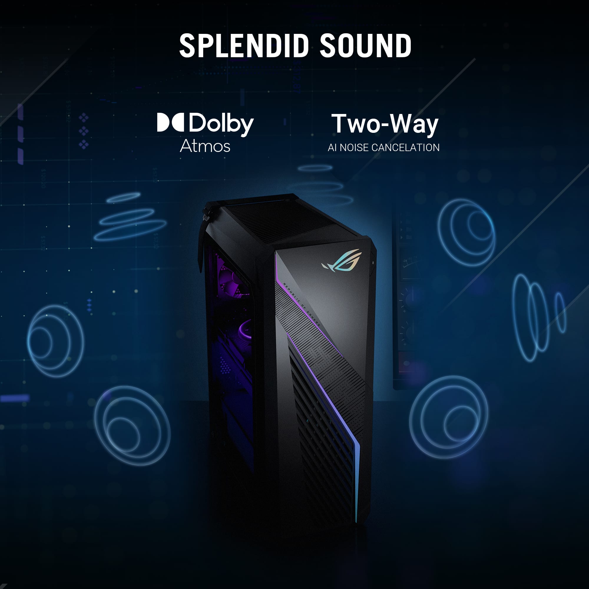 Splendid Sound Dolby Atmos Two-Way Al Noise Cancellation