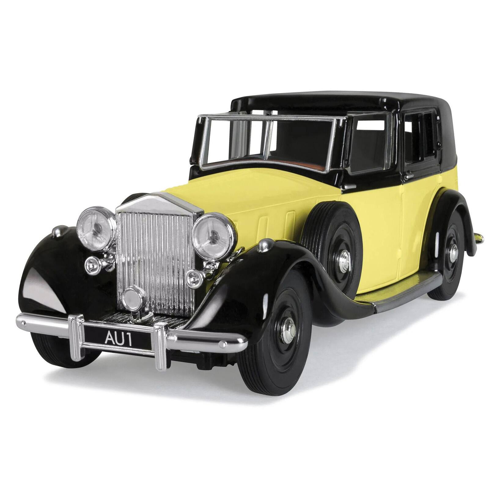 Alt View 1. Corgi - Rolls Royce Phantom III Sedanca de Ville Yellow with Black Top James Bond 007 "Goldfinger" (1964) Movie Model by Corgi.