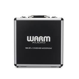 Warm Audio - Flight Case for WA-87 R2 Condenser Microphone, Made of Aluminum, Lightweight with Rubberized Foam