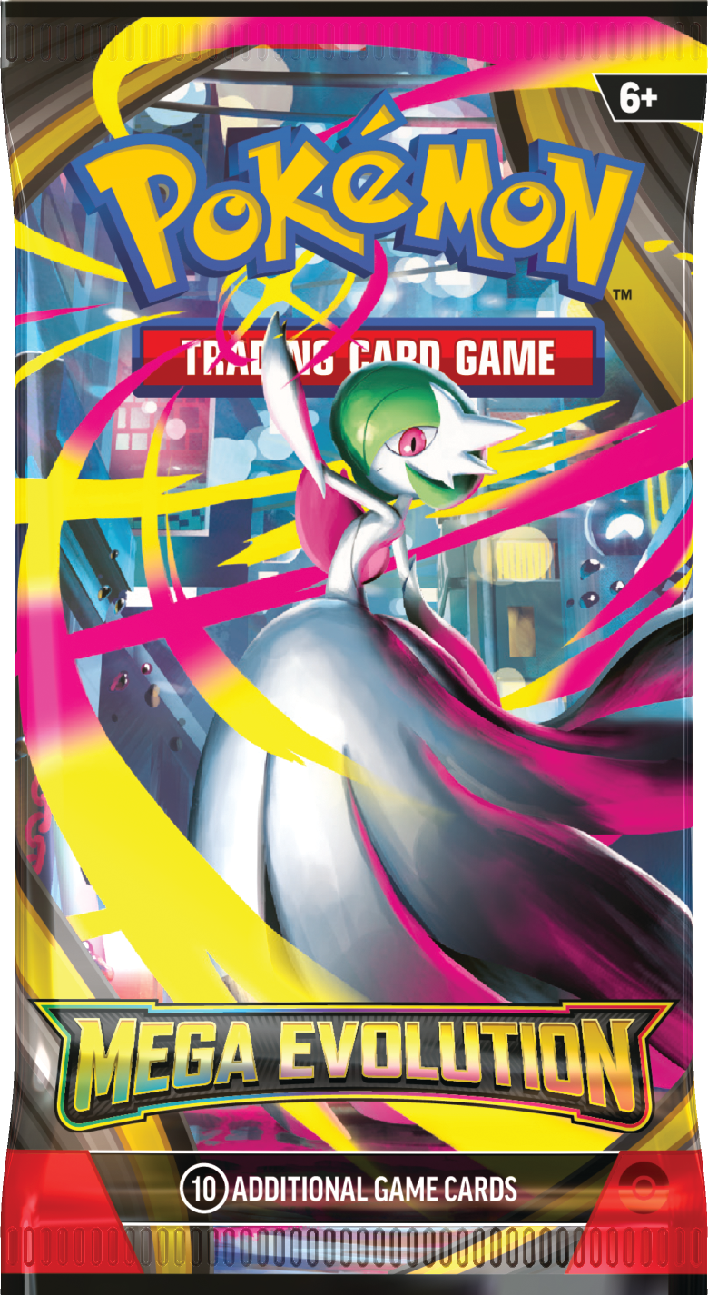 6+ Pokémon™ Trading Card Game Mega Evolution 10 Additional Game Cards