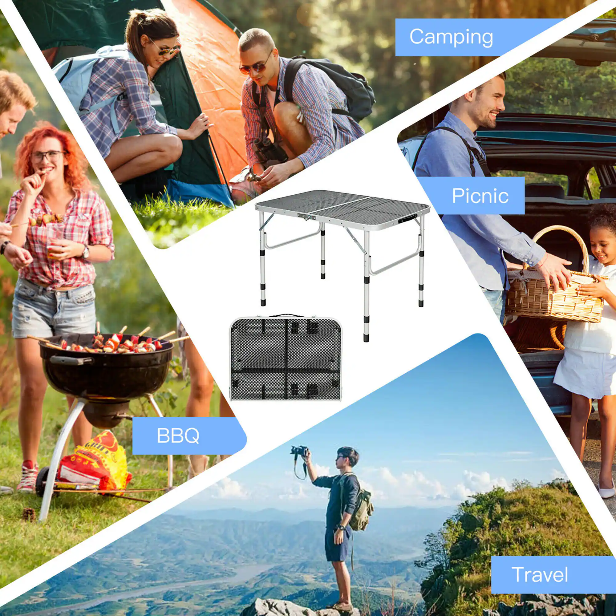 Camping, Picnic, BBQ, Travel