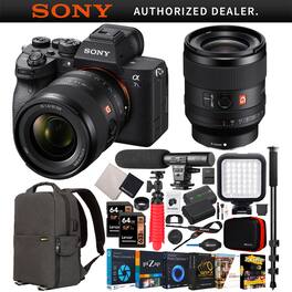 Sony - a7S III Mirrorless Full Frame Camera +FE 35mm F1.4 GM Lens SEL35F14GM Kit Bundle