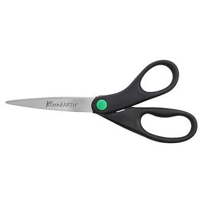 Alt View 3. Westcott - KleenEarth 8" Stainless Steel Scissors, Pointed Tip, 2/Pack - Black.