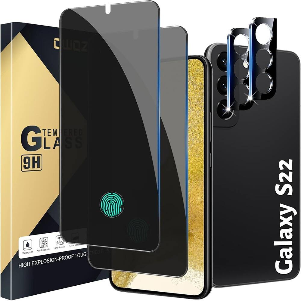CWOZ TEMPERED GLASS 9H  
HIGH EXPLOSION-PROOF TOUGH  
Galaxy S22