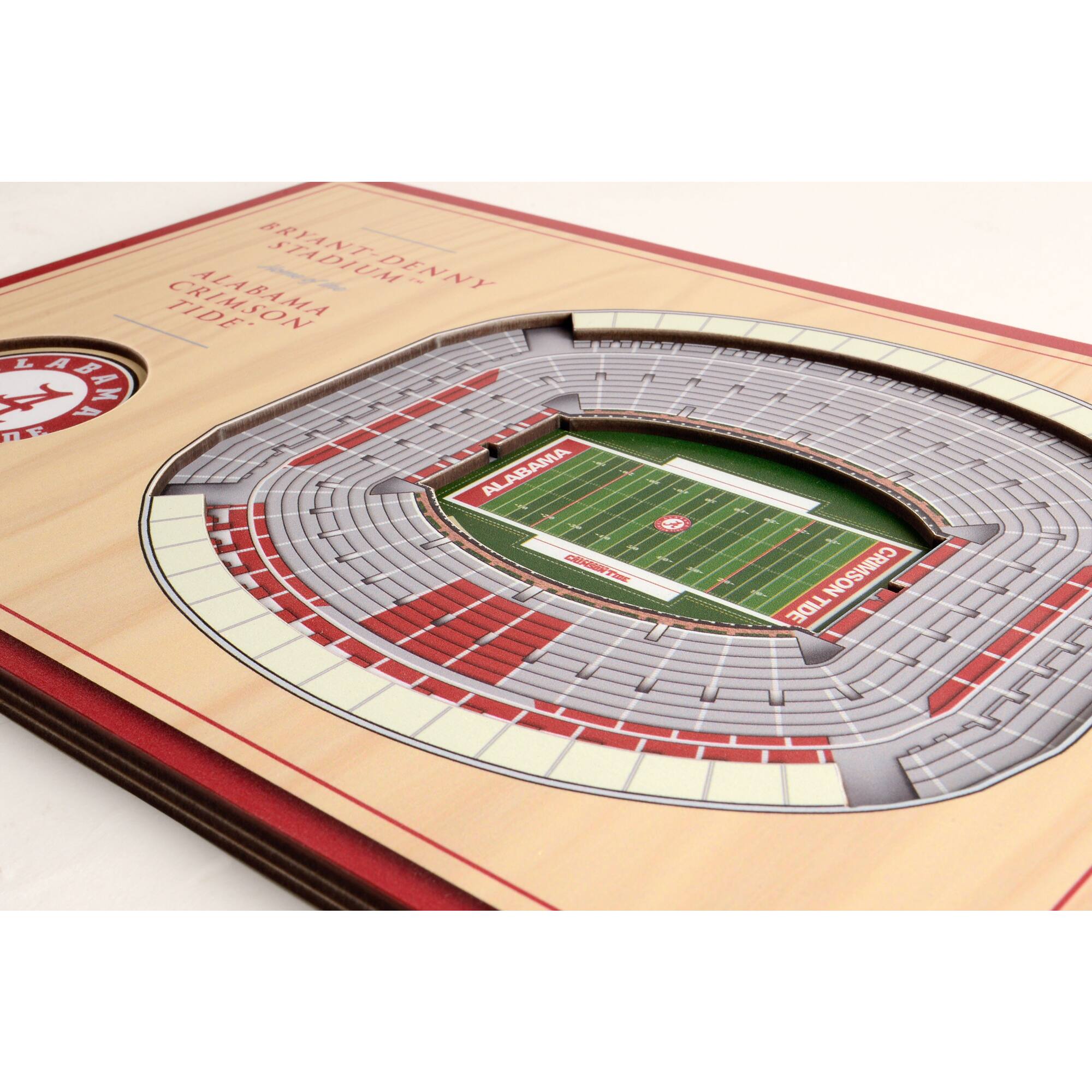 BRYANT-DENNY STADIUM  
ALABAMA CRIMSON TIDE  

ALABAMA  
CRIMSON TIDE