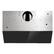 Back. Onefly - 30 inches - Ducted - Under Cabinet Range Hood - Black Tempered Glass.