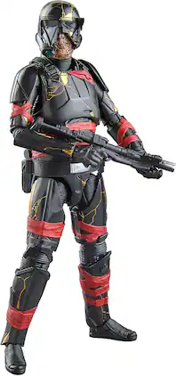 Hasbro - Collectibles - Star Wars: Ahsoka - Black Series - Night Trooper Action Figure - Collectibles - Multicolor