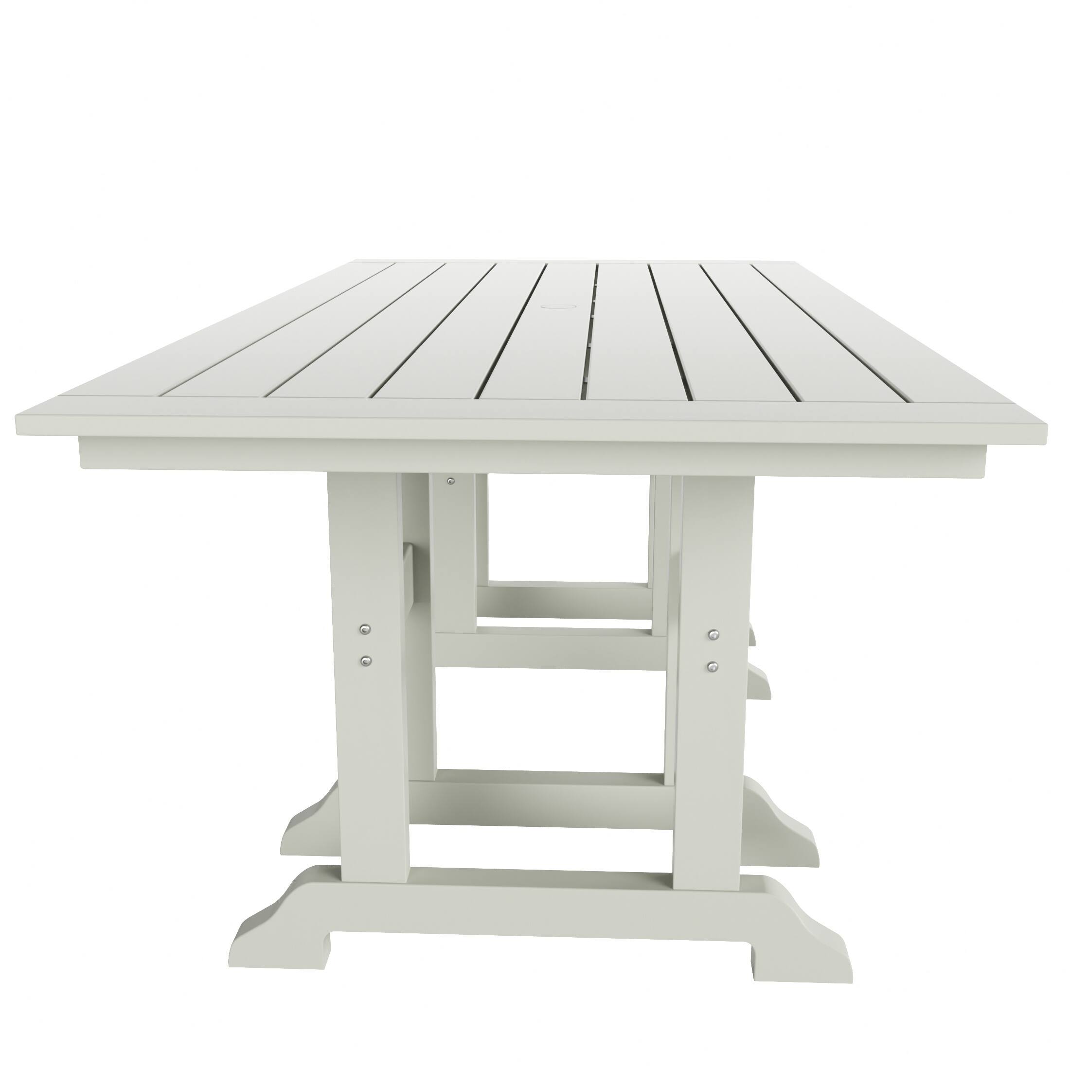 Back. WestinTrends - WestinTrends Malibu 71" Outdoor Patio Dining Table - Sand.