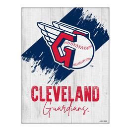 Holland Bar Stool Co. - Cleveland Guardians 24" x 32" Team Canvas Wall Art - Multicolor