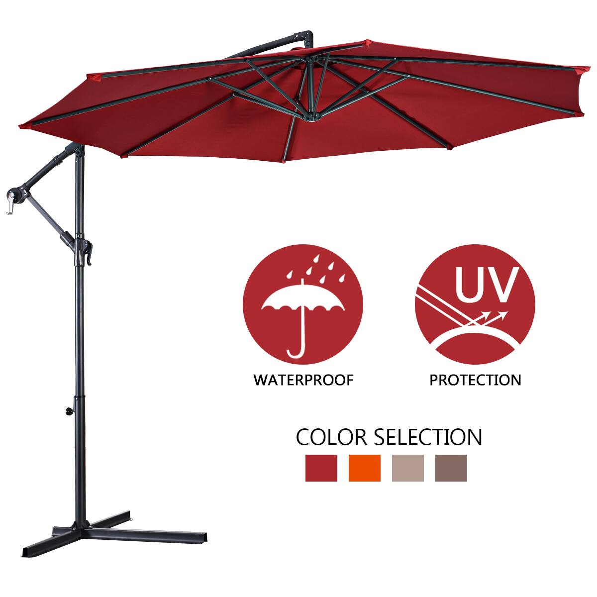 COLOR SELECTION, WATERPROOF, PROTECTION, UV